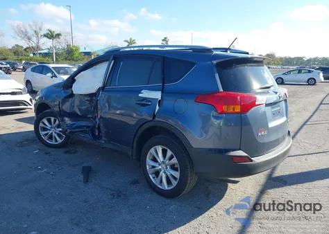 2014 Toyota Rav4 Limited из США, поврежденный, VIN 2T3YFREV6EW124271